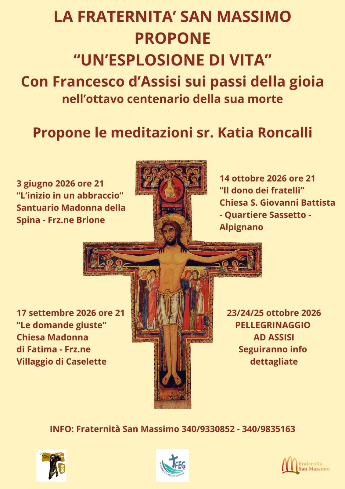 “Un esplosione di Vita” – San Francesco 2026