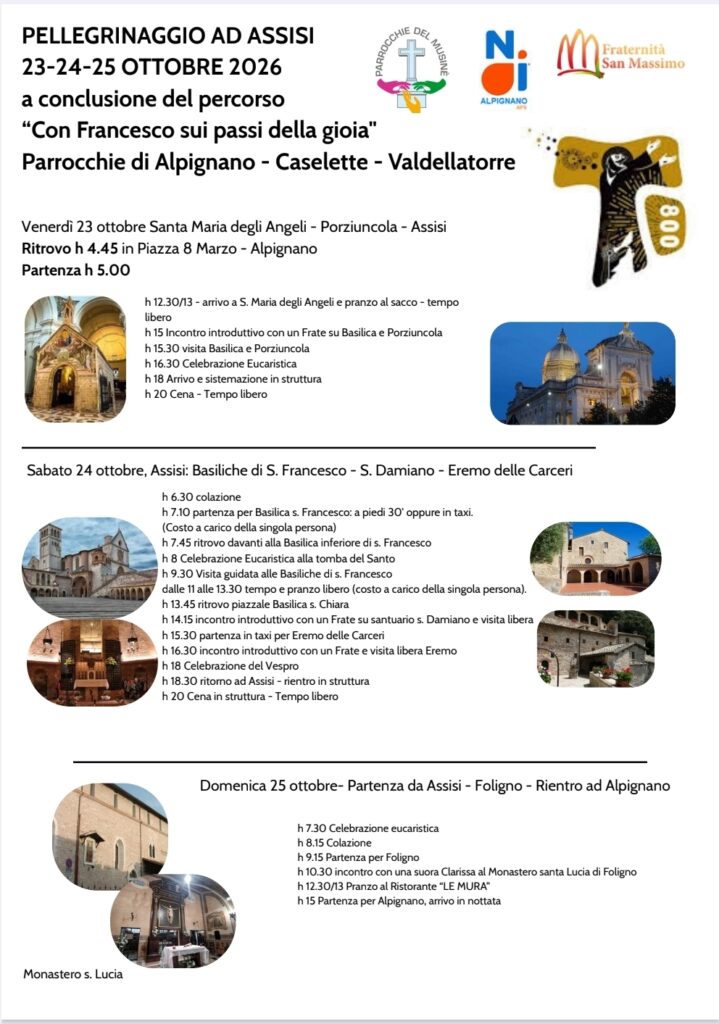 Pellegrinaggio Assisi
